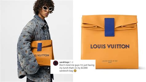 borsa louis vuitton sandwich|Netizens React to Louis Vuitton Sandwich Bag Worth Over .